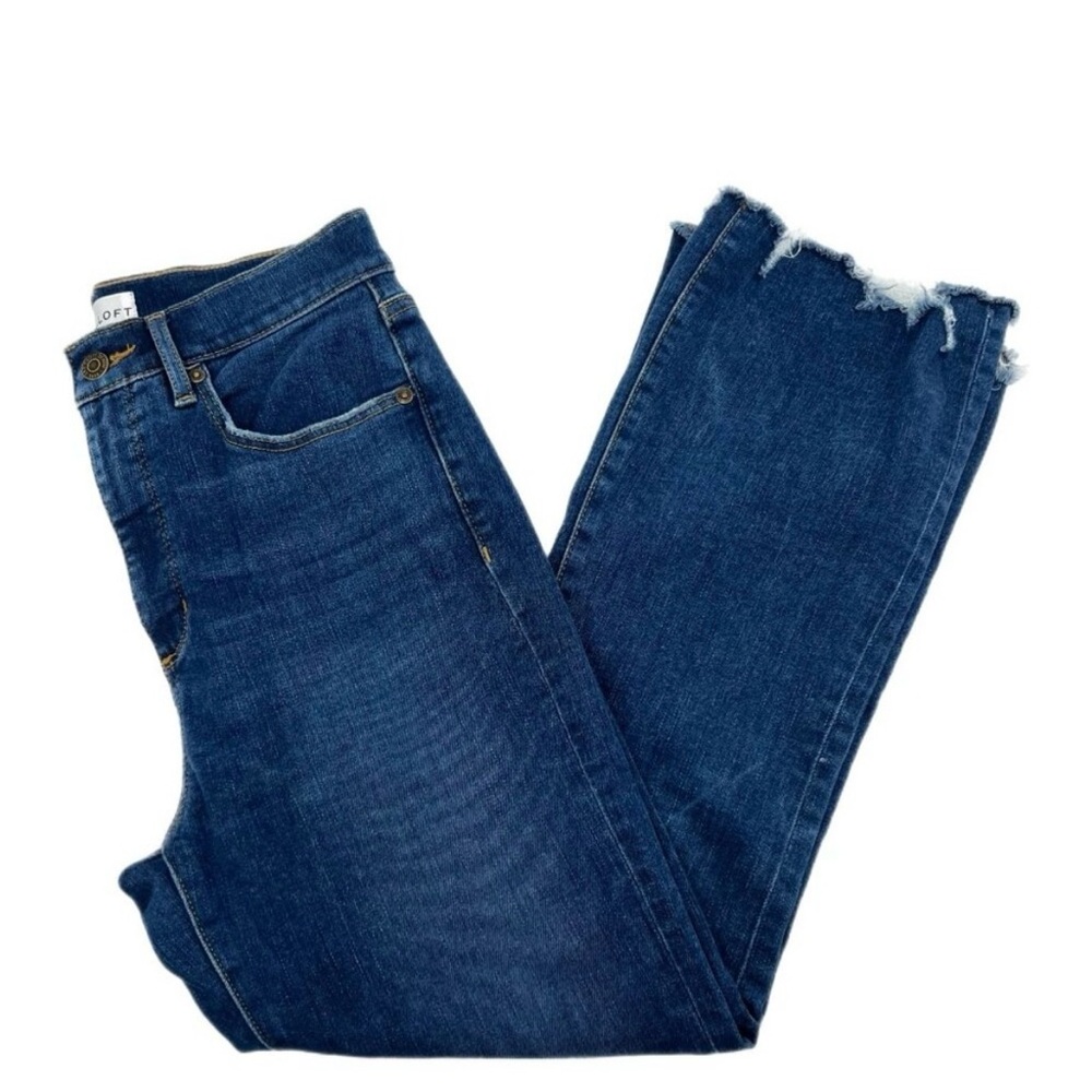 size 8 Loft Kick Crop Jeans